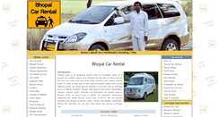 Desktop Screenshot of bhopal-car-rental.com